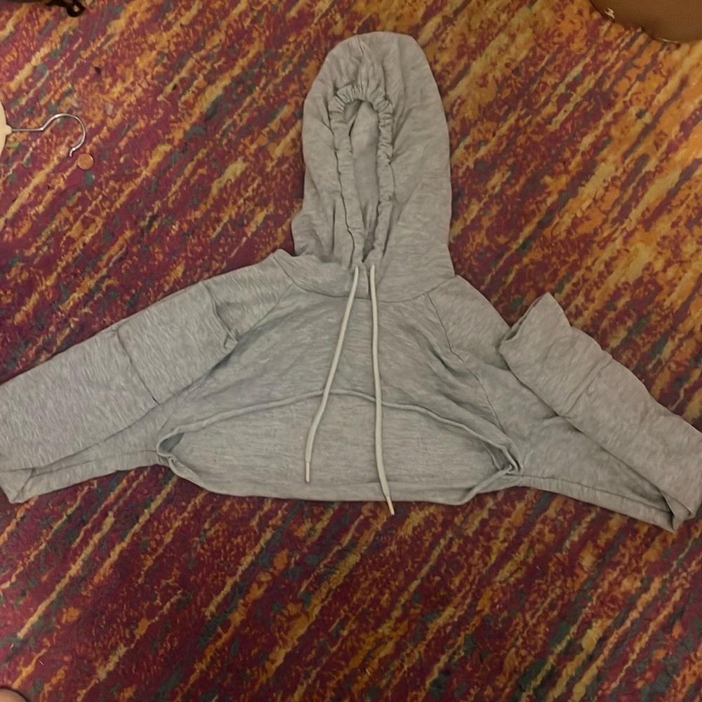 Aerie Cropoed hoodie